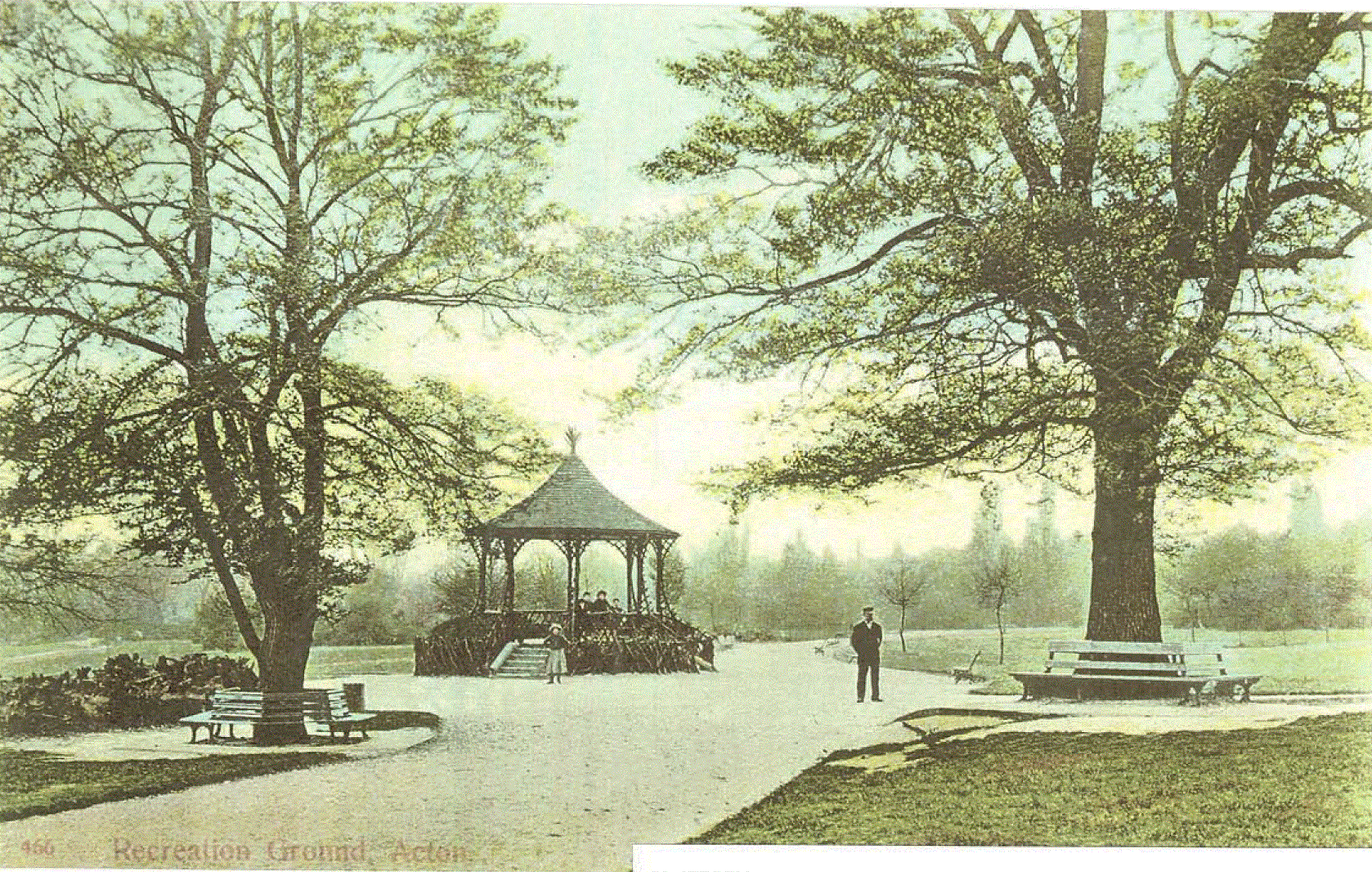 Acton Park Bandstand 1905