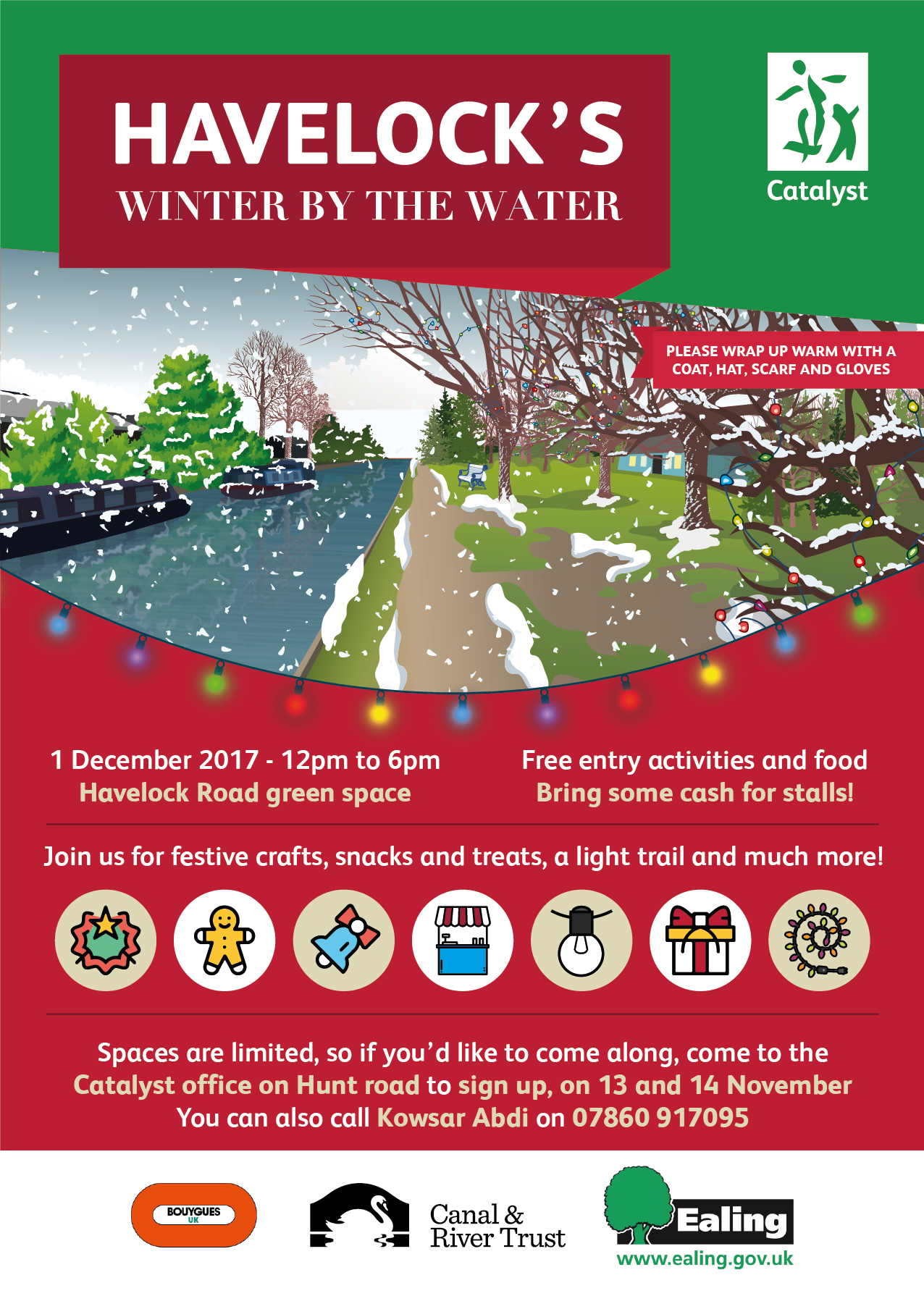 Poster for the event 'Winter by the Water'
