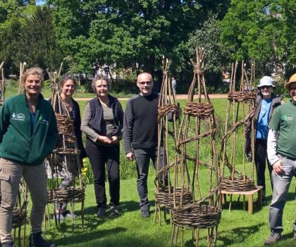 Volunteer gardening at Walpole Park