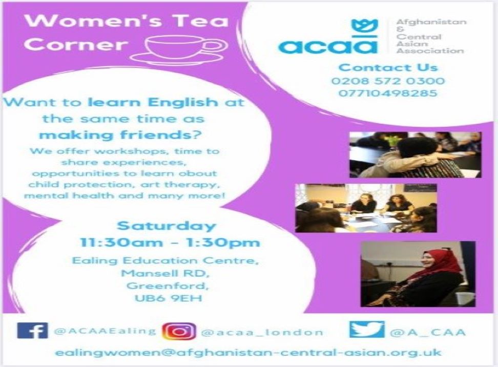 womens tea corner