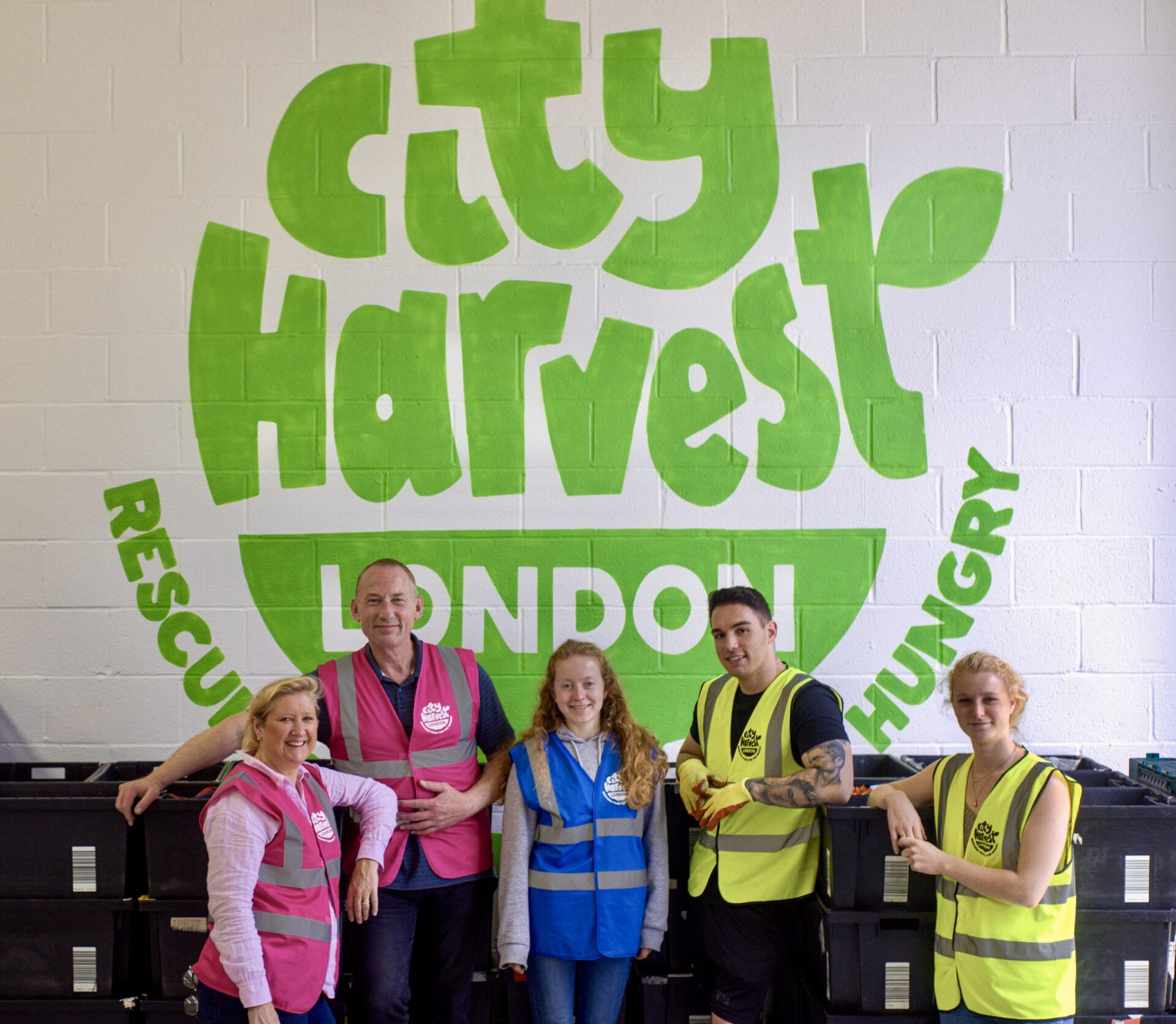 City Harvest Volunteers and Staff