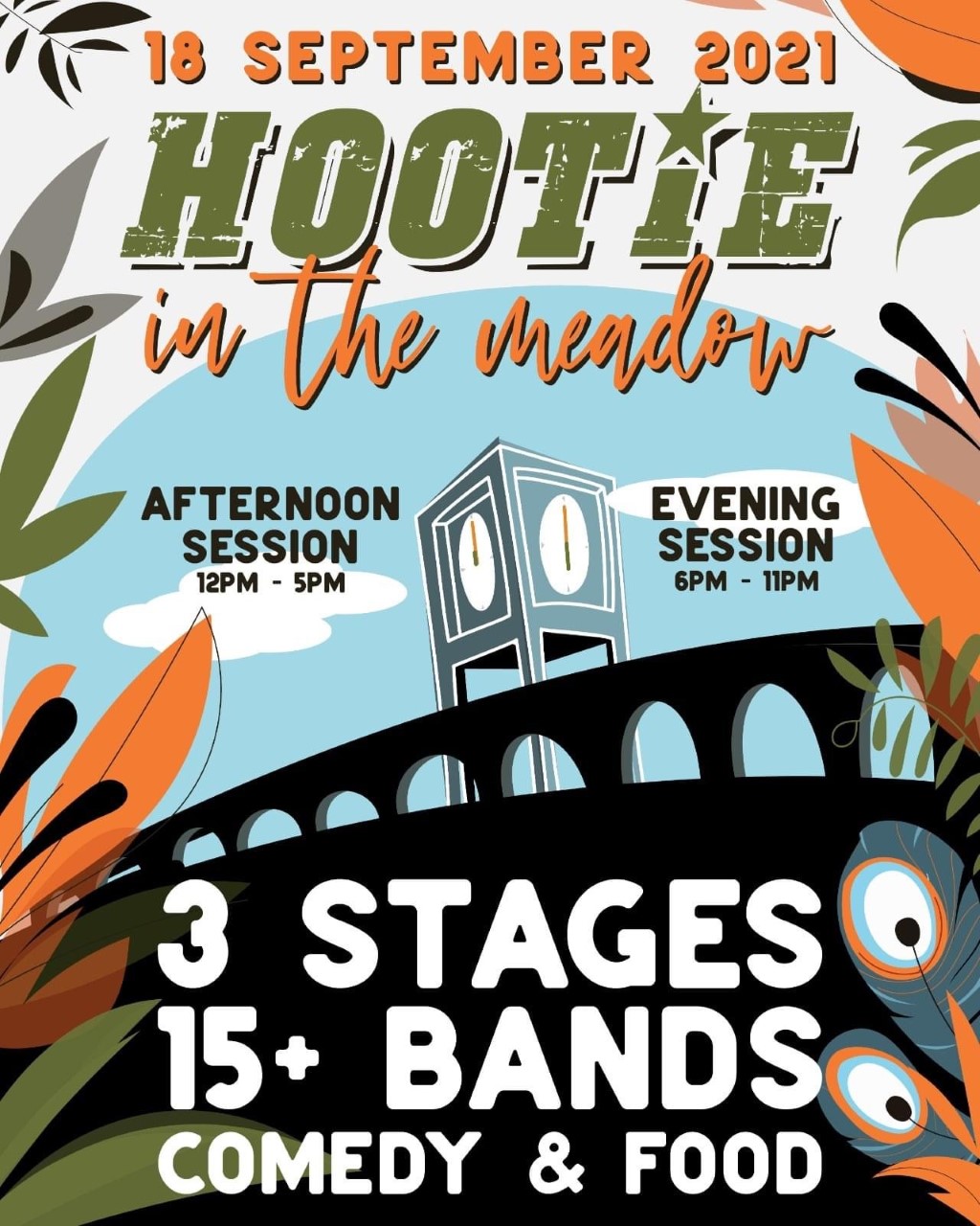 Hootie in the Meadow - One day music festival in Hanwell