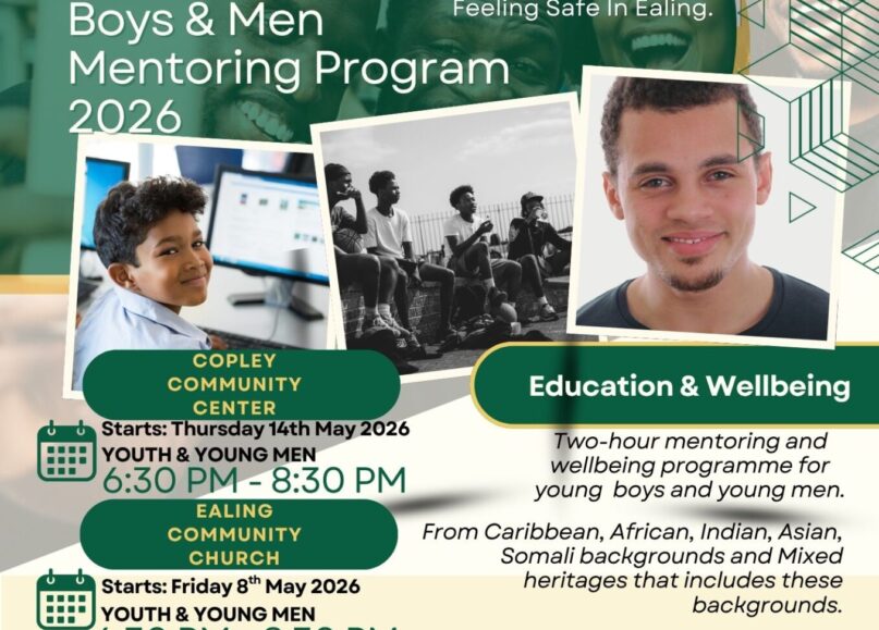 Dream Big Ealing! Mentoring for boys, men and parents in Ealing Town