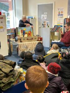 West Ealing Library puppet show