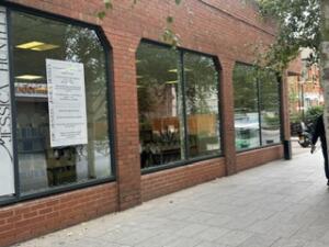 Outside West Ealing Community Library